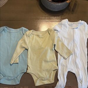 Ribbed Kids One Piece Set